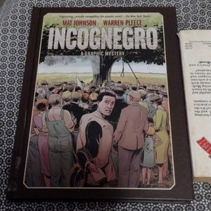 HARDCOVER "INCOGNEGRO" A Graphic Mystery ADULT GRAPHIC COMIC NOVEL!!!
